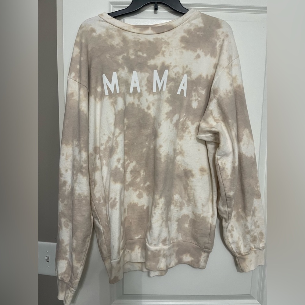 Ford and Wyatt mama sweatshirt XL tie dye color